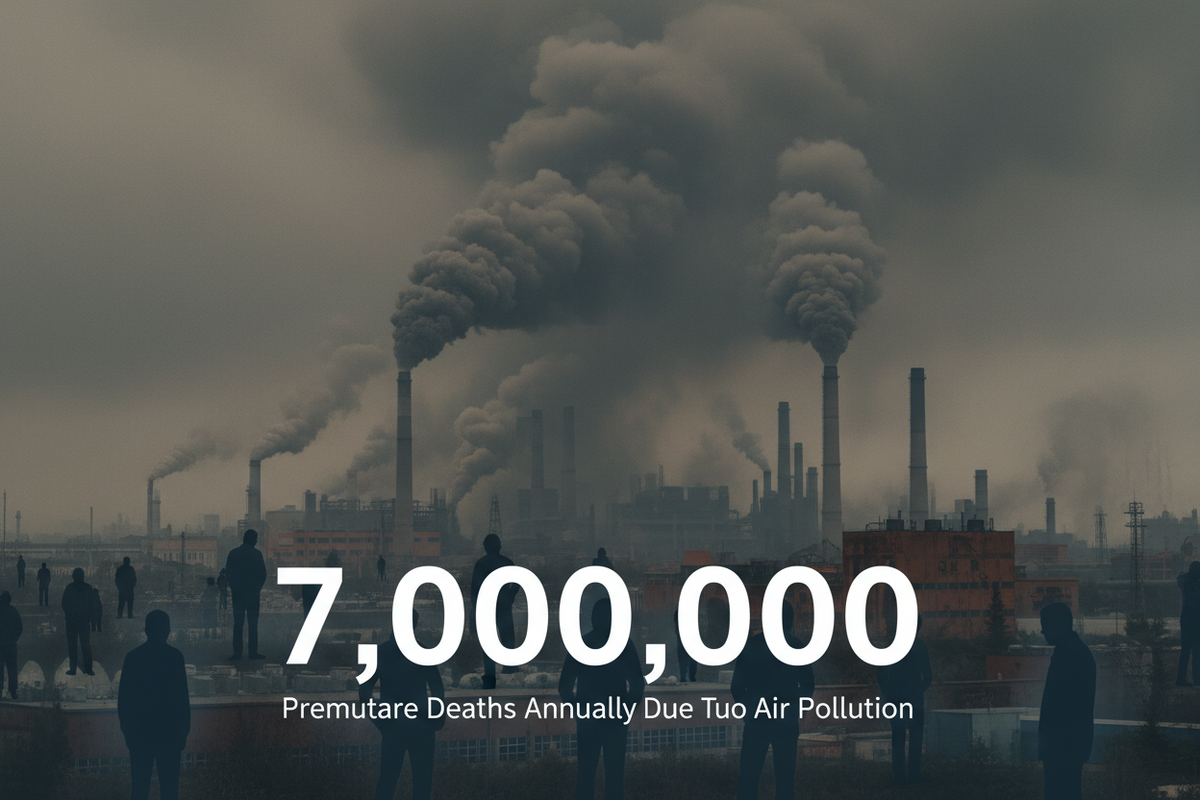 Air Pollution Kills 7 Million a Year: Why Motorcycle Riders Breathe the Most