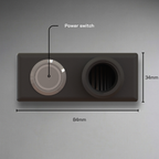 Easi Breezi motorcycle helmet air purifier pre-order product photography
