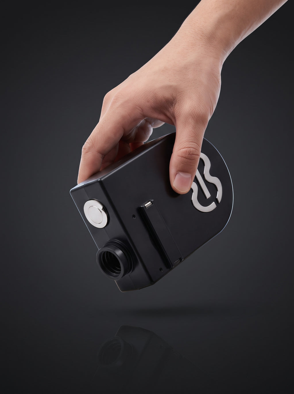 Compact Easi Breezi unit held in one hand