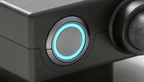 Easi Breezi air filtration ring close-up showing HEPA filter material