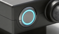 Easi Breezi air filtration ring close-up showing HEPA filter material